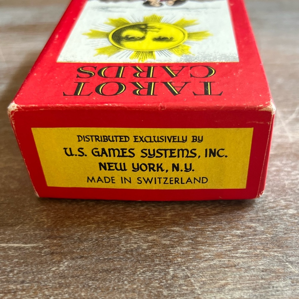 𝓥𝓲𝓷𝓽𝓪𝓰𝓮 𝓣𝓪𝓻𝓸𝓽 𝓒𝓪𝓻𝓭𝓼 1970 1JJ AG MÜLLER + CIE tarot - Picture 6 of 9